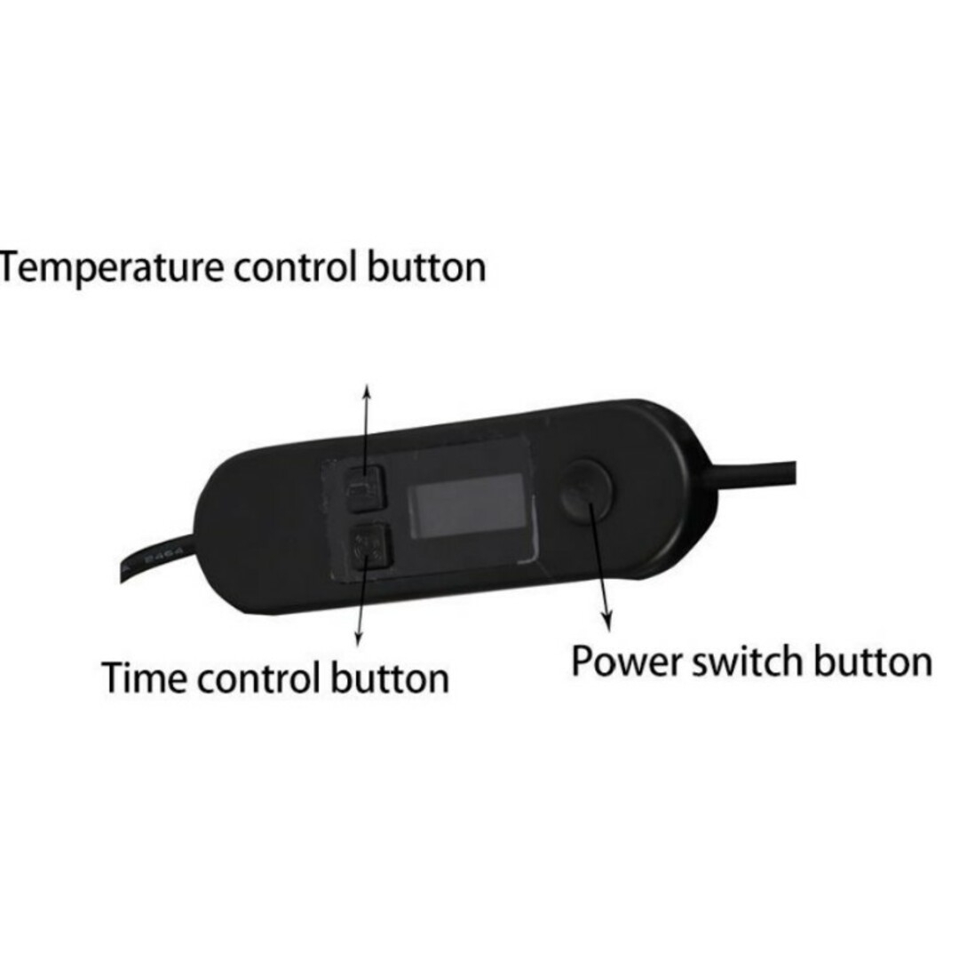 電気毛布 USB 冬 暖かい モノトーン インテリア スマホ/家電/カメラの冷暖房/空調(電気毛布)の商品写真