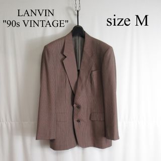 ランバン(LANVIN)の90s OLD LANVIN テーラードジャケット ブレザー 46 ビンテージ(テーラードジャケット)