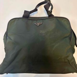 プラダ(PRADA)のPRADA カーキ　鍵付きバッグ(ボストンバッグ)