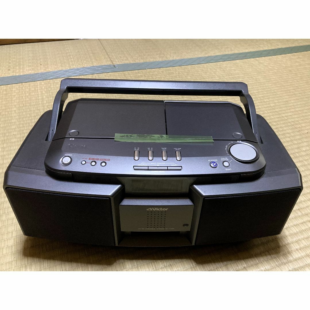 Victor(ビクター)のVictor CD-MDポータブルシステム RC-T1MD Clavia スマホ/家電/カメラのオーディオ機器(その他)の商品写真