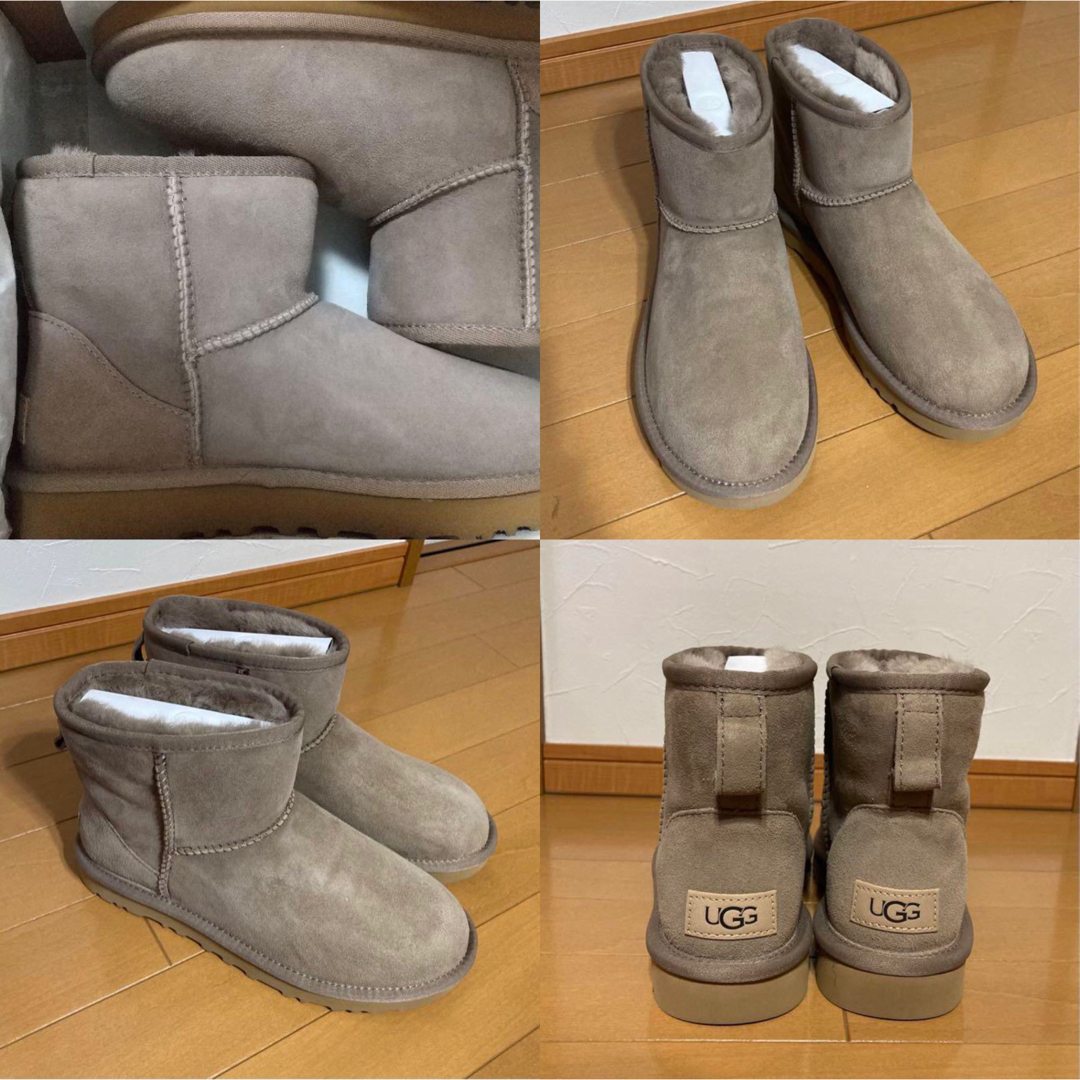 新品 UGG アグ クラシックミニ Ⅱ 24cm カリブー ムートンブーツ