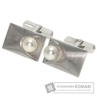 SELECT JEWELRY パール 真珠 カフス K14WG メンズ(カフリンクス)