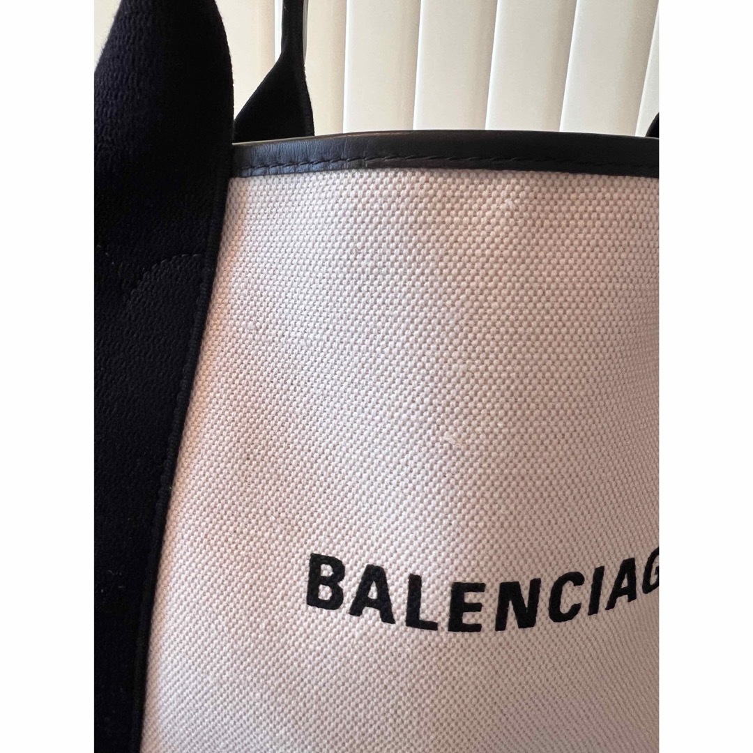 Balenciaga(バレンシアガ)のバレンシアガ BALENCIAGA NAVY CABAS S トートバッグ レディースのバッグ(トートバッグ)の商品写真