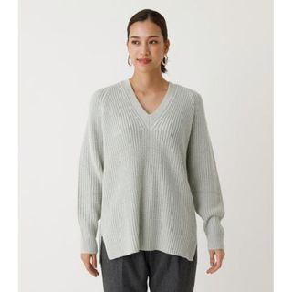 アズールバイマウジー(AZUL by moussy)のアズールバイマウジー  BACK SWELL V KNIT(ニット/セーター)