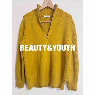 ビューティアンドユースユナイテッドアローズ(BEAUTY&YOUTH UNITED ARROWS)のBEAUTY&YOUTH/ハーフジップニット(ニット/セーター)