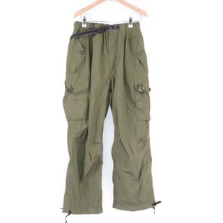 アンドワンダー(and wander)のand wander アンドワンダー 574-2282518 oversized cargo pants 2 パンツ WS ポリエステル 他 カラビナ レディース AM5077A47 (その他)