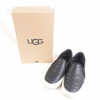 アグ(UGG)のUGGスリッポン黒1119891 W　アッグ　US6　23.0㎝(スリッポン/モカシン)