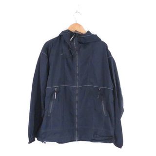 アンドワンダー(and wander)の美品 and wander アンドワンダー 574-3121038 PERTEX wind jacket ジャンパー WM ナイロン100％ ジャケット フード 収納 レディース AM5081A47 (ロングコート)