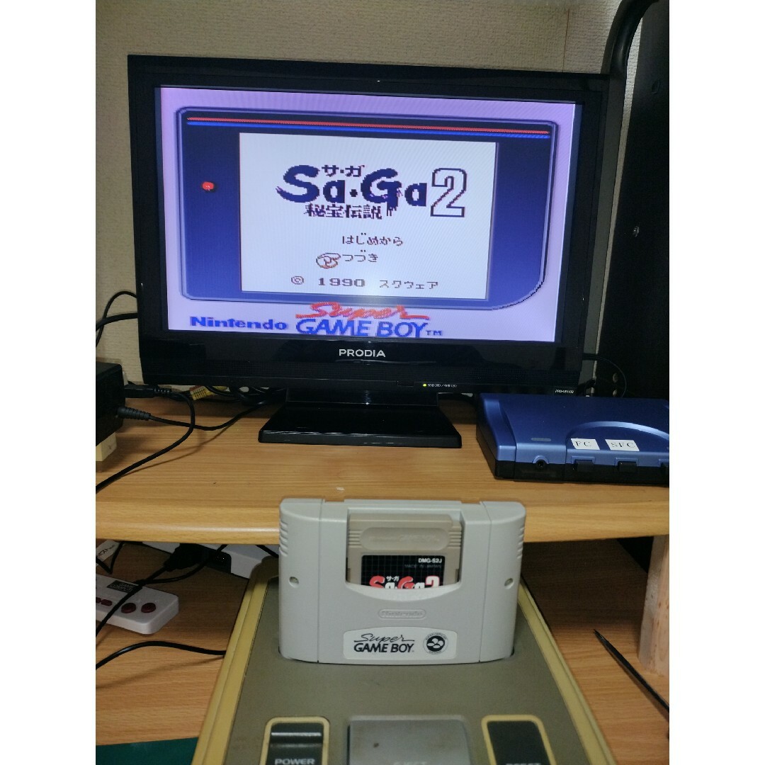 ゲームボーイ(ゲームボーイ)のSa・Gaセット エンタメ/ホビーのゲームソフト/ゲーム機本体(携帯用ゲームソフト)の商品写真