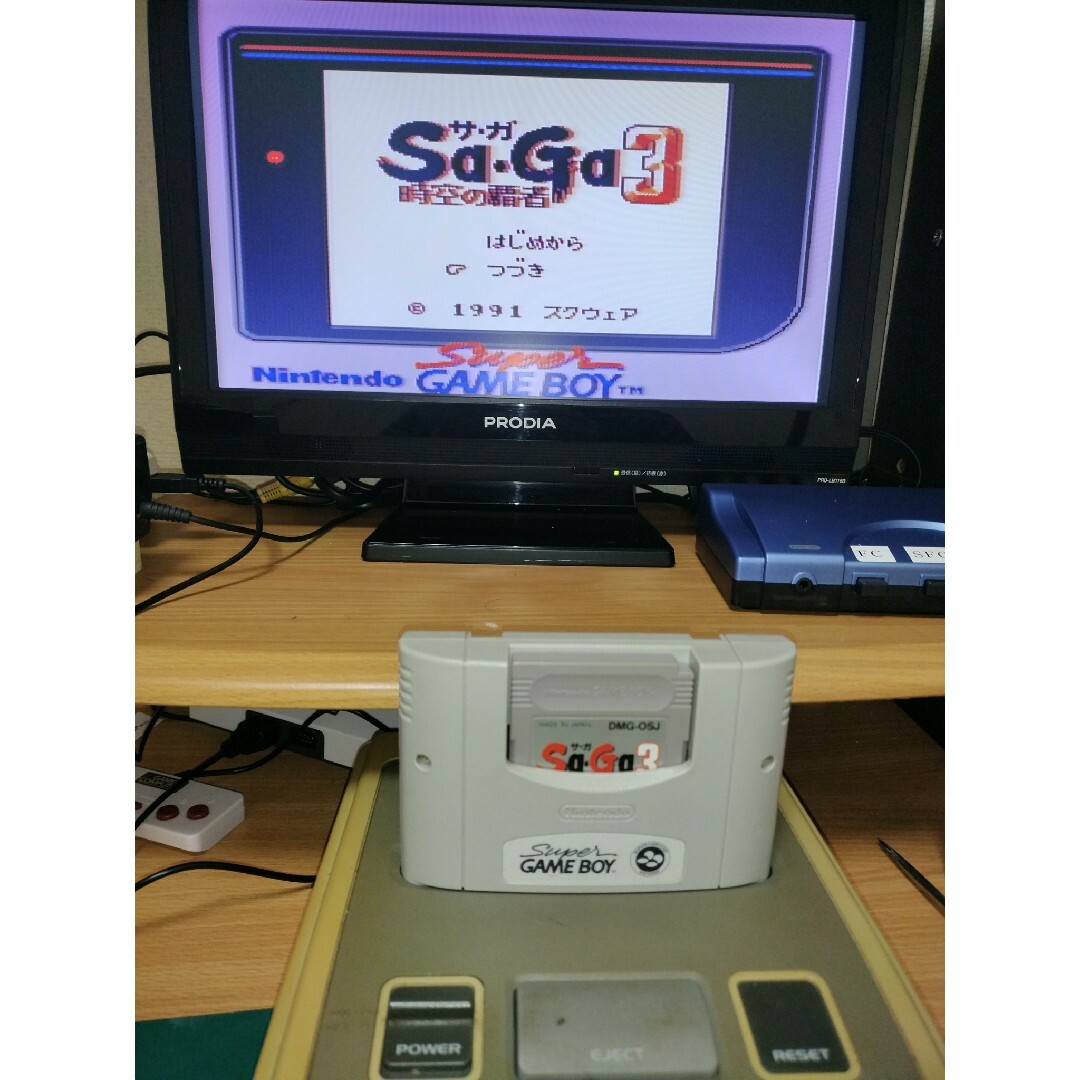 ゲームボーイ(ゲームボーイ)のSa・Gaセット エンタメ/ホビーのゲームソフト/ゲーム機本体(携帯用ゲームソフト)の商品写真