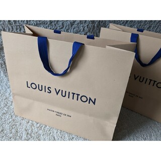 ルイヴィトン(LOUIS VUITTON)のルイヴィトン■ショッパー 紙袋 40.5×49×23cm 2枚セット(ショップ袋)