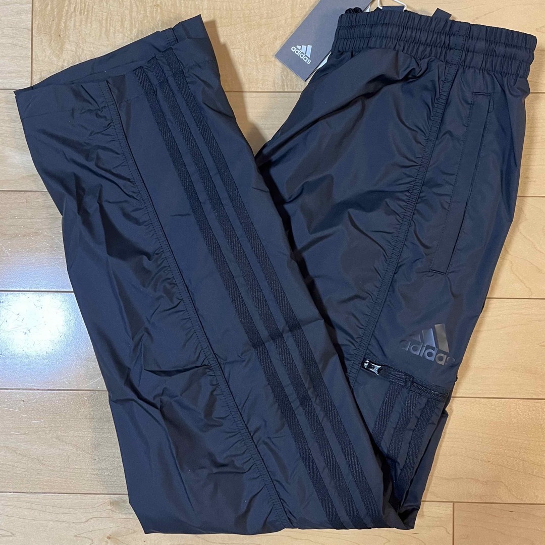 adidas(アディダス)のウインドパンツ ジャージ adidas アディダス 黒 M ☆新品未使用 メンズのパンツ(その他)の商品写真