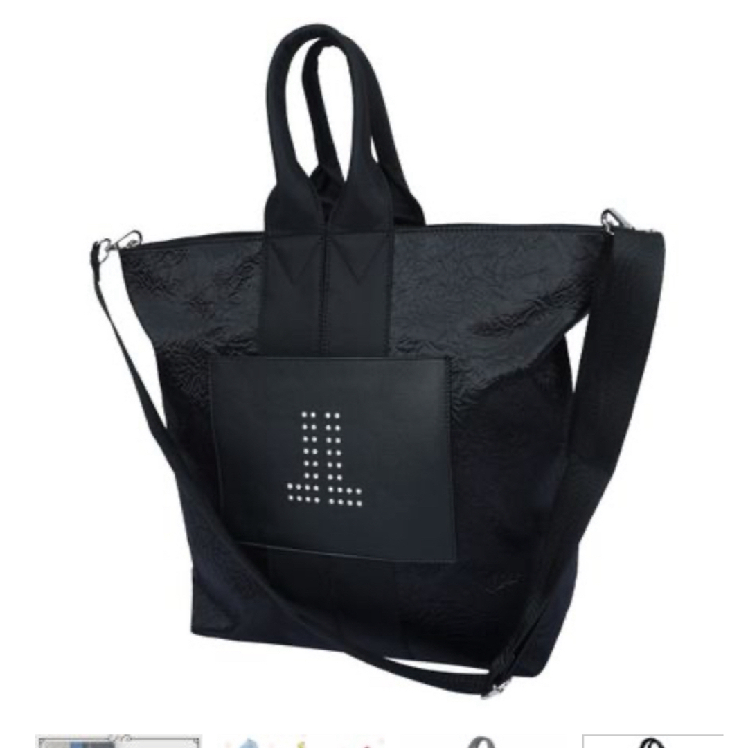 LANVIN(ランバン)の新品♡【LANVIN SPORT】ランバン トートバッグ ショルダーベルト付 レディースのバッグ(トートバッグ)の商品写真