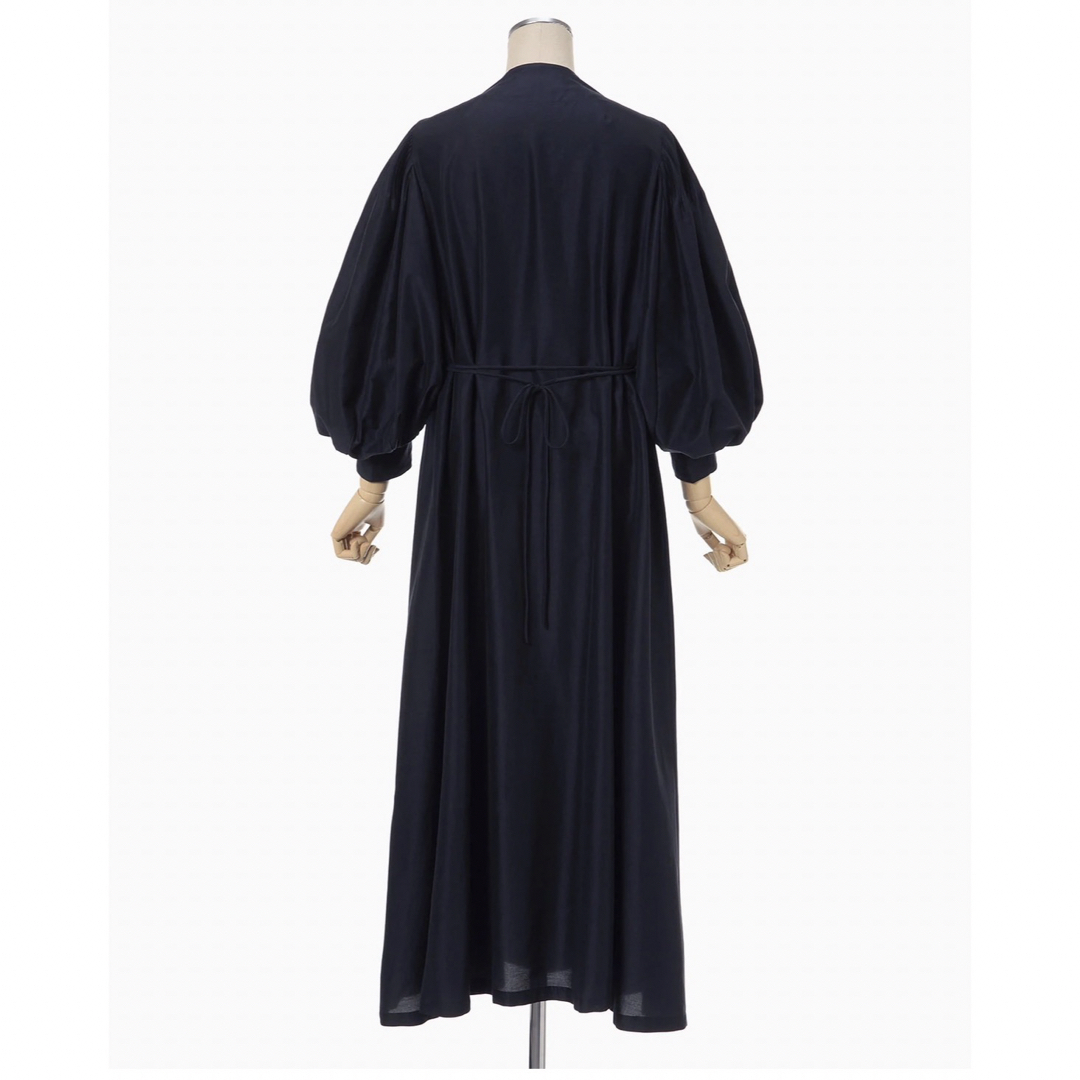 mame(マメ)の12/28までmame Silk Cotton PuffSleeve Dress レディースのワンピース(ロングワンピース/マキシワンピース)の商品写真