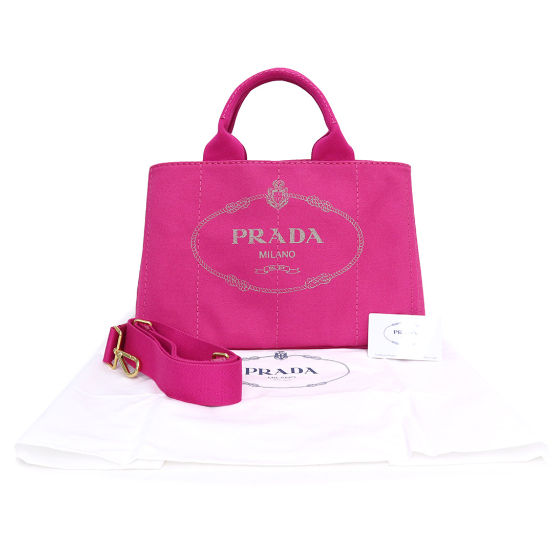PRADA - プラダ カナパ 2way ショルダー ハンドバッグ 斜め掛け
