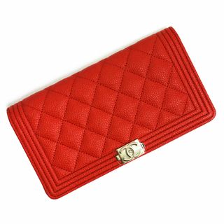 シャネル マトラッセ 財布(レディース)(レッド/赤色系)の通販 100点 シャネル マトラッセ 財布(レディース)(レッド/赤色系)の通販 100点