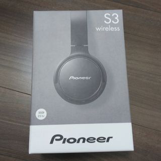 パイオニア(Pioneer)のPioneer ブルートゥースヘッドホン SE-S3BT(B)(ヘッドフォン/イヤフォン)