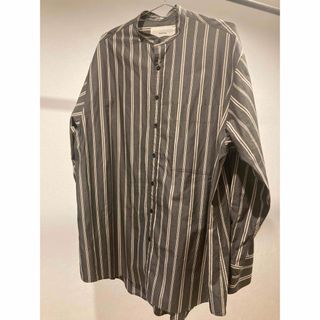 トゥデイフル(TODAYFUL)のTODAYFUL トゥデイフル Stripe Over Shirts ストライプ(シャツ/ブラウス(半袖/袖なし))