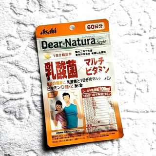 アサヒ(アサヒ)のディアナチュラ  乳酸菌 × マルチビタミン  1袋 60日分(ビタミン)