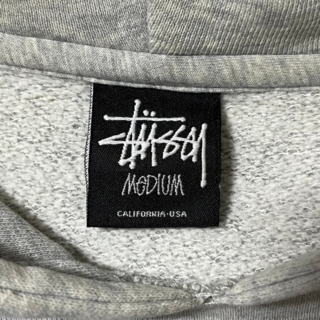 stussy ステューシー パーカー プリントロゴ 両面ロゴ 背番号 80