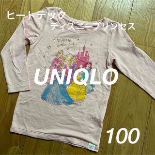 ユニクロ(UNIQLO)のUNIQLO ヒートテック　ディズニープリンセス　100 (下着)