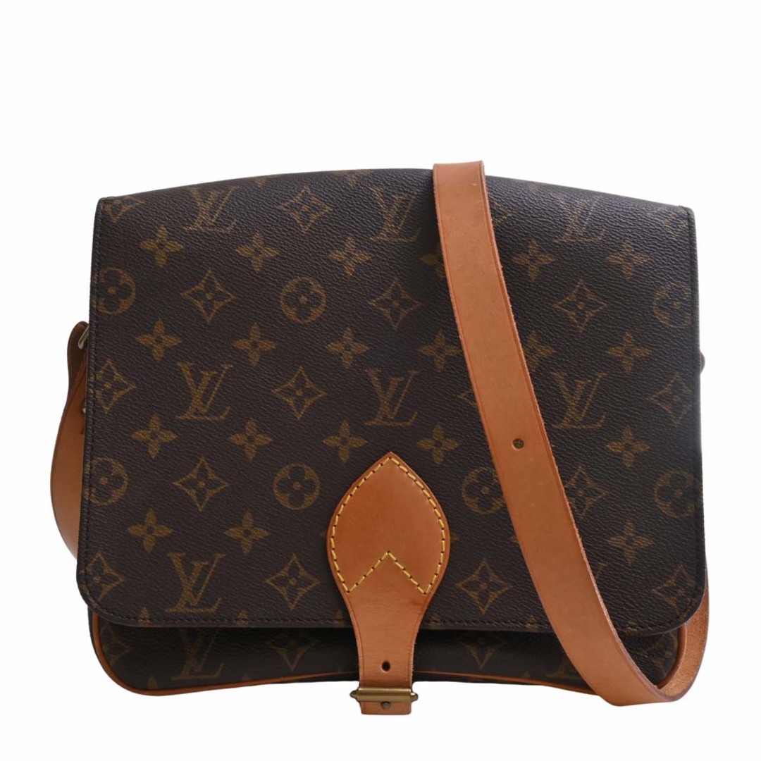 LOUIS VUITTON ルイヴィトン モノグラム カルトシエール ショルダーバッグ M51252 ブラウン byバッグ