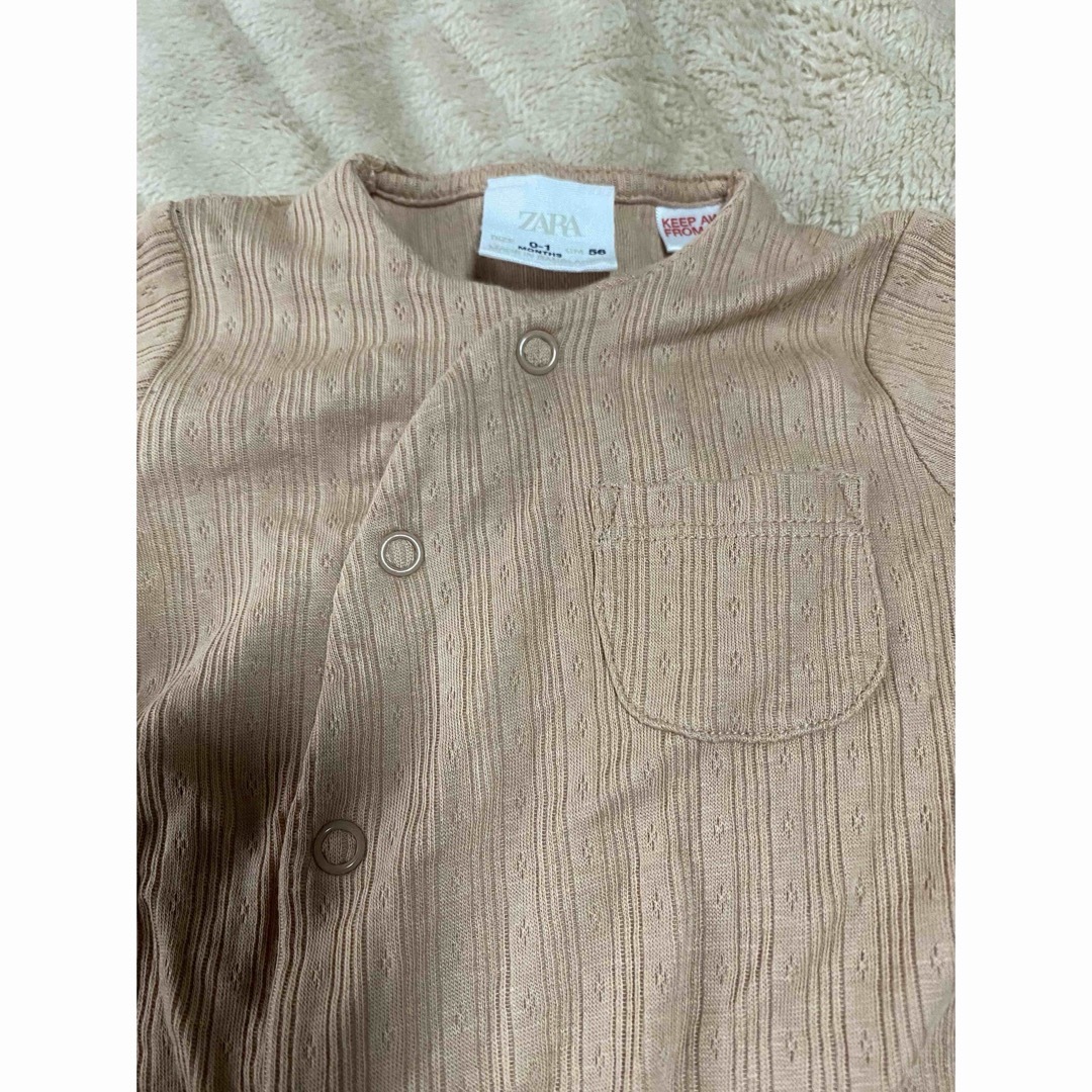 ZARA KIDS(ザラキッズ)のZARA Baby 足付きカバーオール キッズ/ベビー/マタニティのベビー服(~85cm)(カバーオール)の商品写真