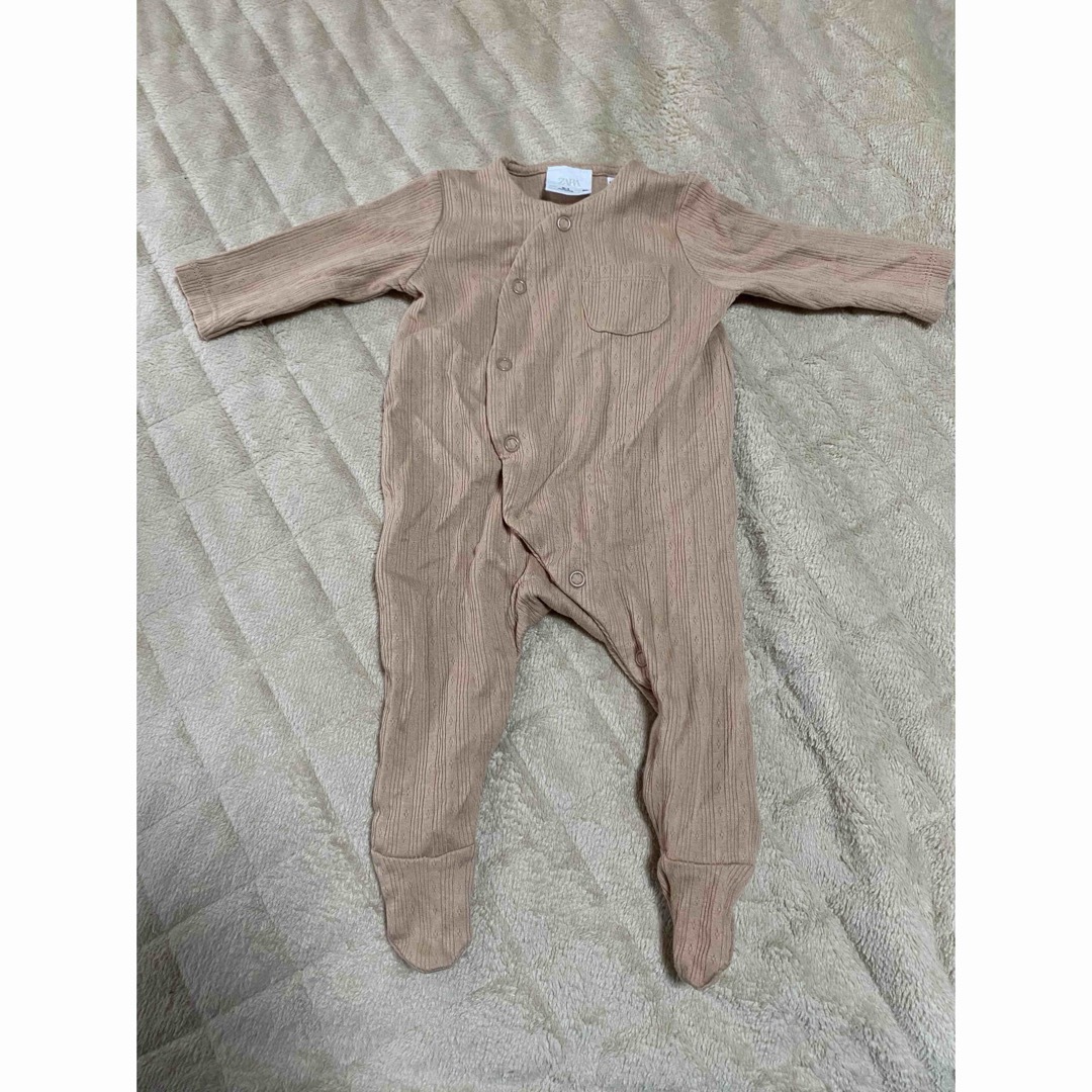 ZARA KIDS(ザラキッズ)のZARA Baby 足付きカバーオール キッズ/ベビー/マタニティのベビー服(~85cm)(カバーオール)の商品写真