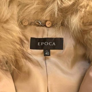 EPOCA - 【エポカ】美品 ラクーンファー Aライン ダウンコート