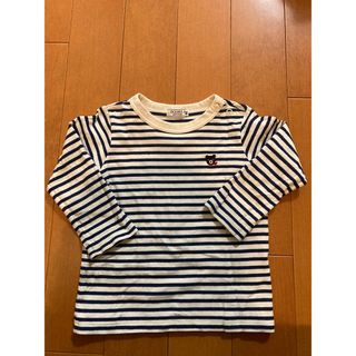 ミキハウス(mikihouse)のダブルB ボーダーロンT 90(Tシャツ/カットソー)