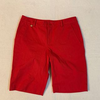 ラルフローレン(Ralph Lauren)の☆ POLO RALPH LAUREN ショートパンツ　半ズボン　レッド　M(ショートパンツ)