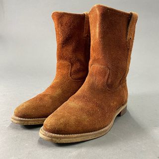 チペワ(CHIPPEWA)の3L5 Chippewa チペワ  7 1/2E(25.5cm相当) スウェード エンジニアブーツ レザーブーツ ブラウン ビブラムソール(ブーツ)