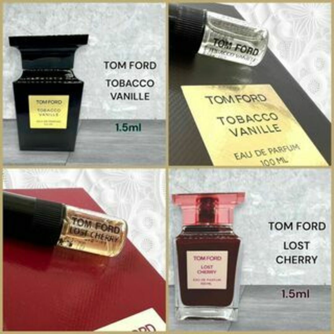 TOM FORD(トムフォード)の芸能人愛用　TOMFORD　トムフォード人気香水　2本セット コスメ/美容の香水(ユニセックス)の商品写真