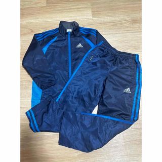 アシックスショウジ(asics)のアディダス adidas  上下セット　セットアップ　ジャージ　ナイロン　裏起毛(その他)