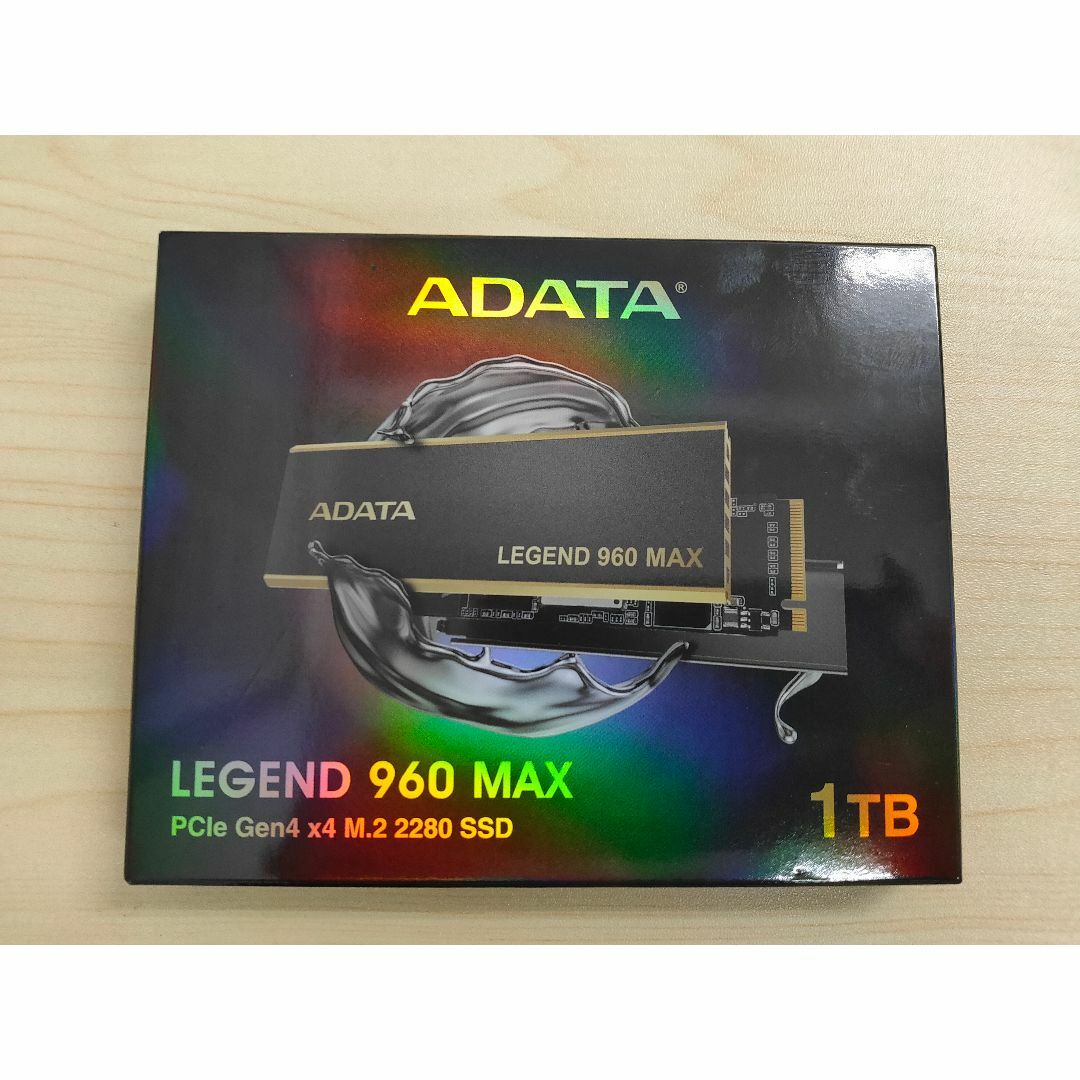 ADATA(アルダータ)の【新品 未開封】ADATA 内蔵SSD 960 MAX [1TB /M.2] スマホ/家電/カメラのPC/タブレット(PCパーツ)の商品写真