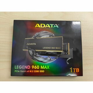 アルダータ(ADATA)の【新品 未開封】ADATA 内蔵SSD 960 MAX [1TB /M.2](PCパーツ)
