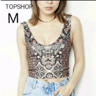 トップショップ(TOPSHOP)のショート丈 タンクトップ ブラレット(タンクトップ)