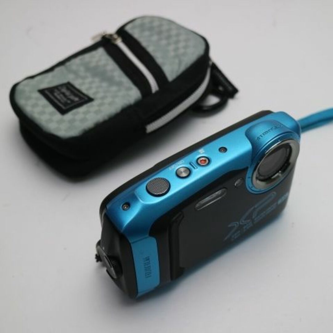 超美品 FinePix XP140 スカイブルー