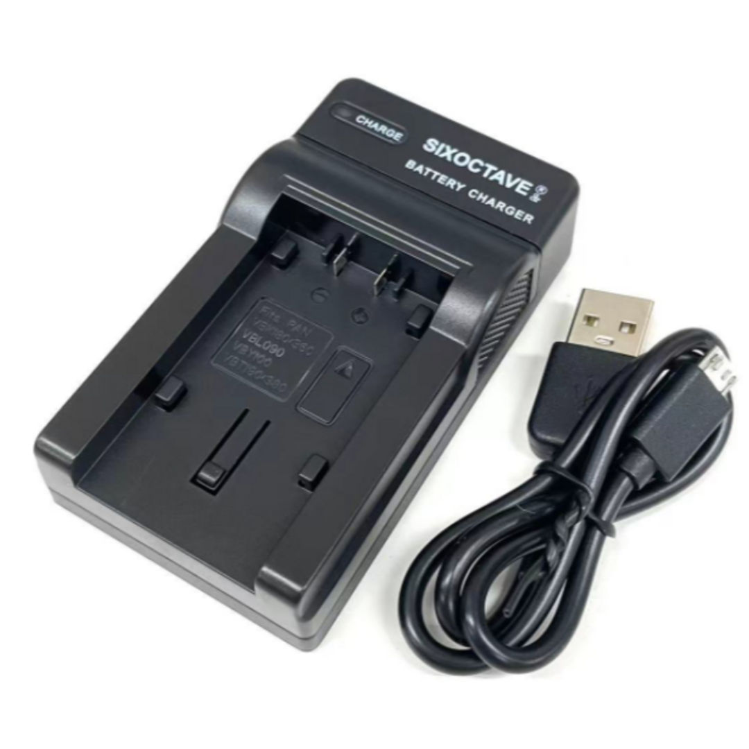 VW-VBT380 　Panasonic　互換充電器（USB充電式） スマホ/家電/カメラのカメラ(その他)の商品写真