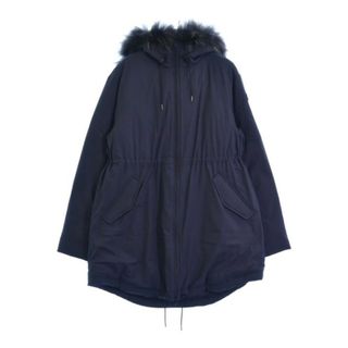 タトラス(TATRAS)のTATRAS タトラス ダウンコート 2(M位) 紺 【古着】【中古】(ダウンコート)