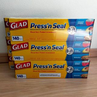 コストコ(コストコ)の値下げ❗【コストコ】GLAD プレスンシール140 3本セット(収納/キッチン雑貨)