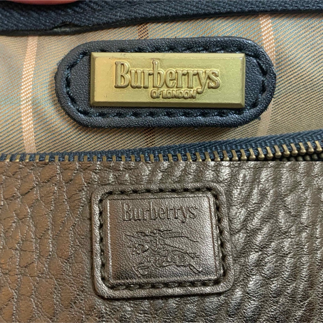 BURBERRY(バーバリー)のBURBERRYS VINTAGE バーバリー 80s セカンドバッグ クラッチ メンズのバッグ(セカンドバッグ/クラッチバッグ)の商品写真