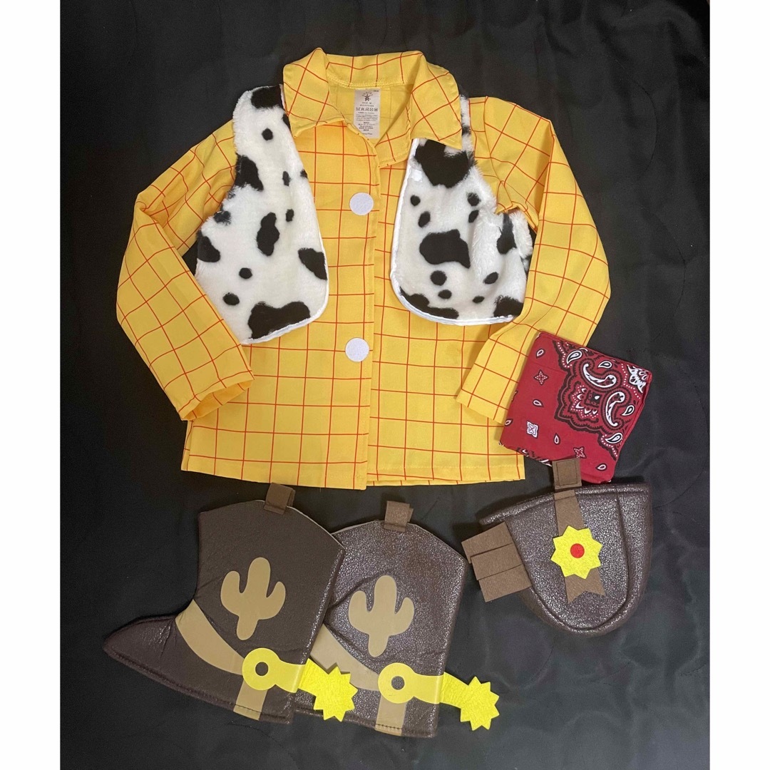 トイストーリー　ウッディコスプレ　ディズニー　 キッズ/ベビー/マタニティのキッズ服男の子用(90cm~)(その他)の商品写真