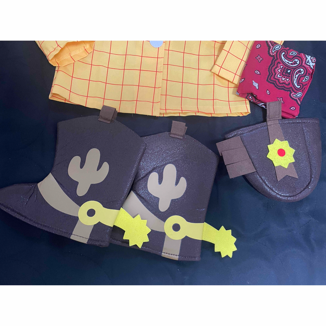 トイストーリー　ウッディコスプレ　ディズニー　 キッズ/ベビー/マタニティのキッズ服男の子用(90cm~)(その他)の商品写真