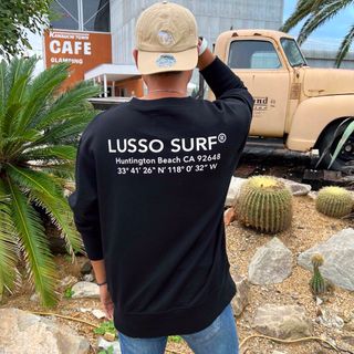 ロンハーマン(Ron Herman)の西海岸系☆LUSSO SURF LS Fin Sweater スウェット　L(スウェット)