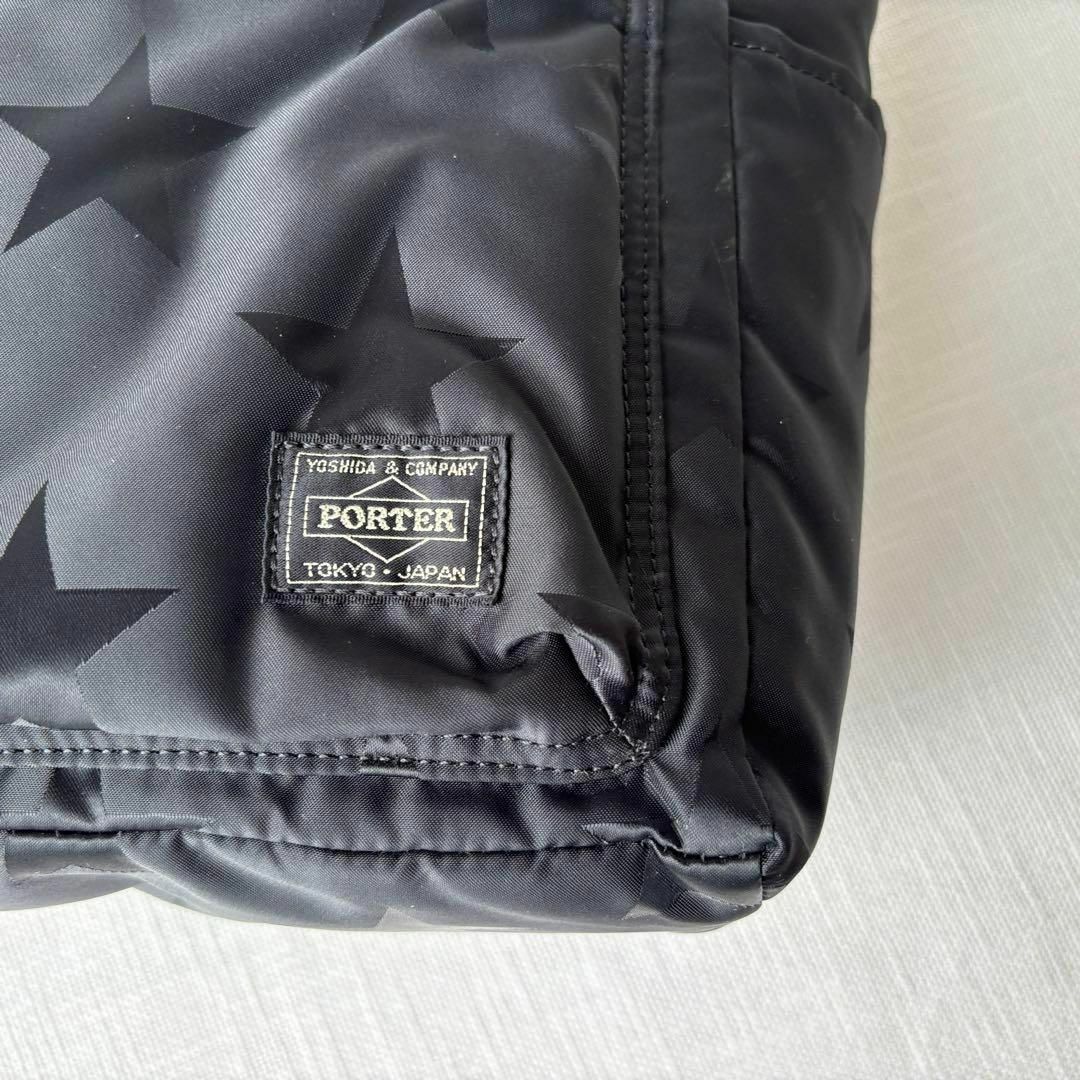 PORTER(ポーター)の極美品・限定 ポーター フラッグ トートバッグ 手提げ 小さめ 普段使い 黒 メンズのバッグ(トートバッグ)の商品写真