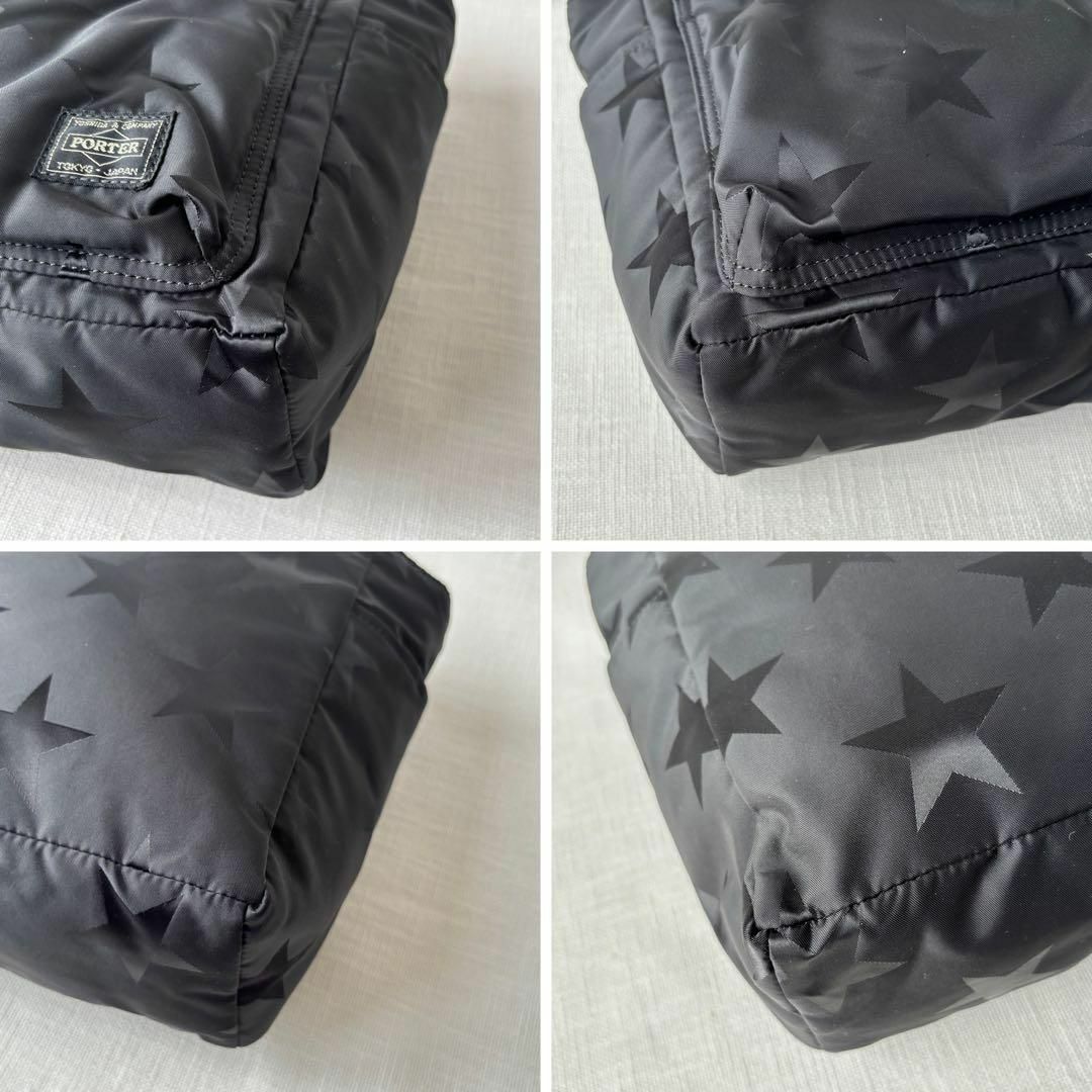 PORTER(ポーター)の極美品・限定 ポーター フラッグ トートバッグ 手提げ 小さめ 普段使い 黒 メンズのバッグ(トートバッグ)の商品写真