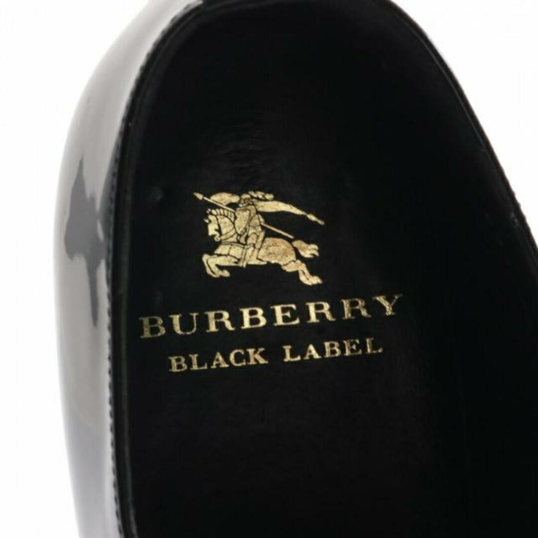 BURBERRY BLACK LABEL(バーバリーブラックレーベル)の ドレスシューズ エナメルレザー ブラック メンズの靴/シューズ(ドレス/ビジネス)の商品写真