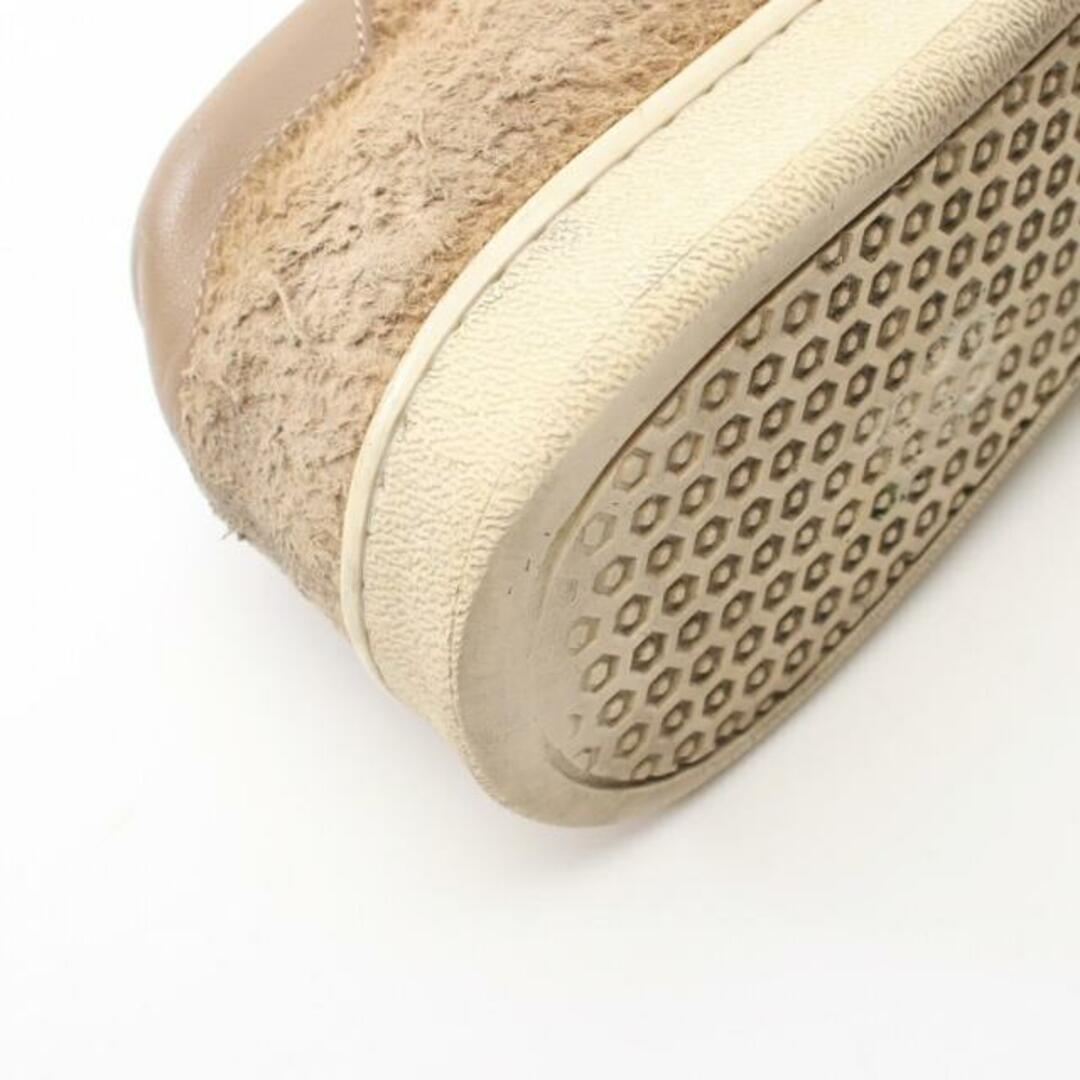 PALM ANGELS(パームエンジェルス)の スリッポン ファブリック ベージュ スマイル メンズの靴/シューズ(スリッポン/モカシン)の商品写真