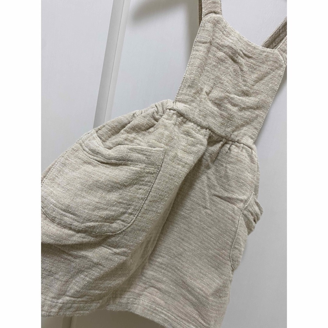 ZARA(ザラ)のZARA 吊りスカート キッズ/ベビー/マタニティのキッズ服女の子用(90cm~)(スカート)の商品写真